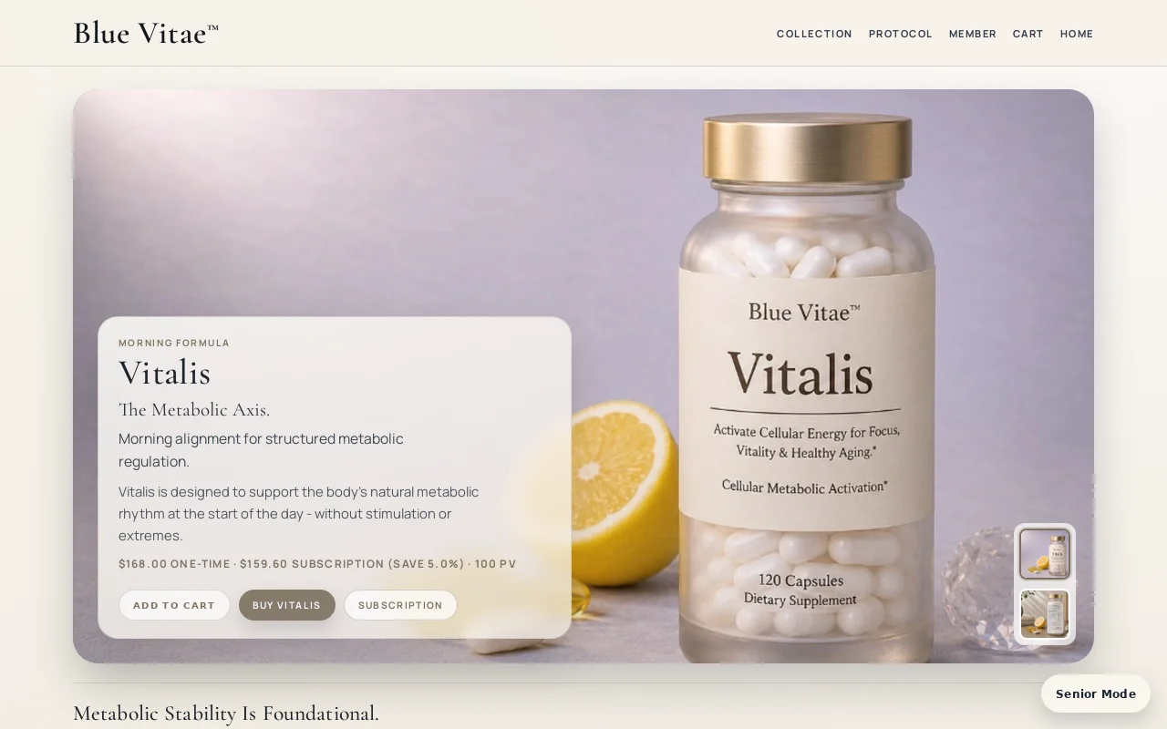 Product page